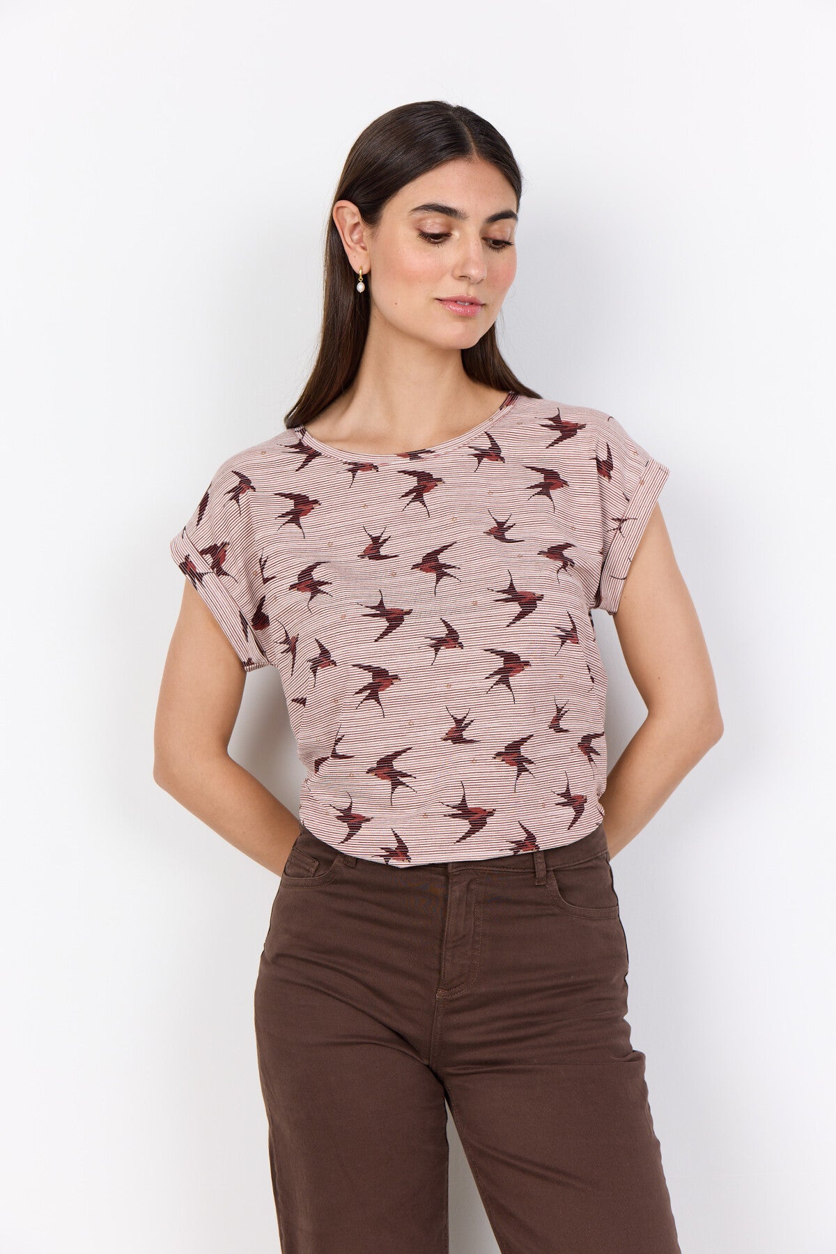 SC-GALINA 62 T-shirt Rust red