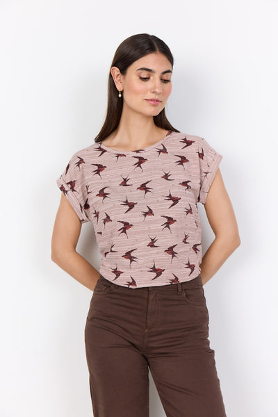 SC-GALINA 62 T-shirt Rust red