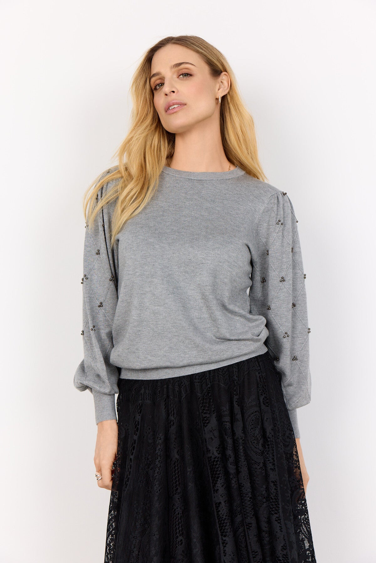 SC-DOLLIE 802 Pullover Grey