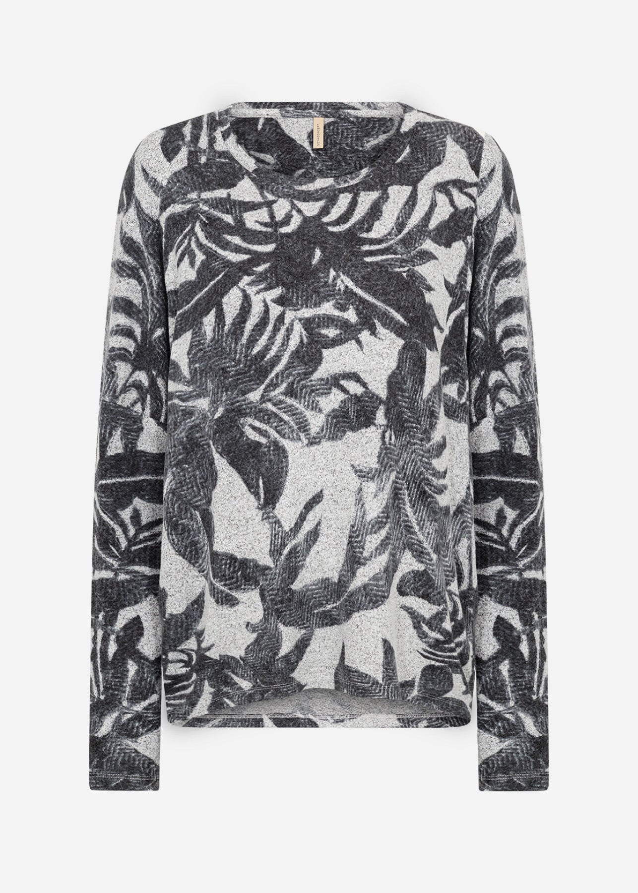 SC-BIARA AOP 152 Blouse Light grey