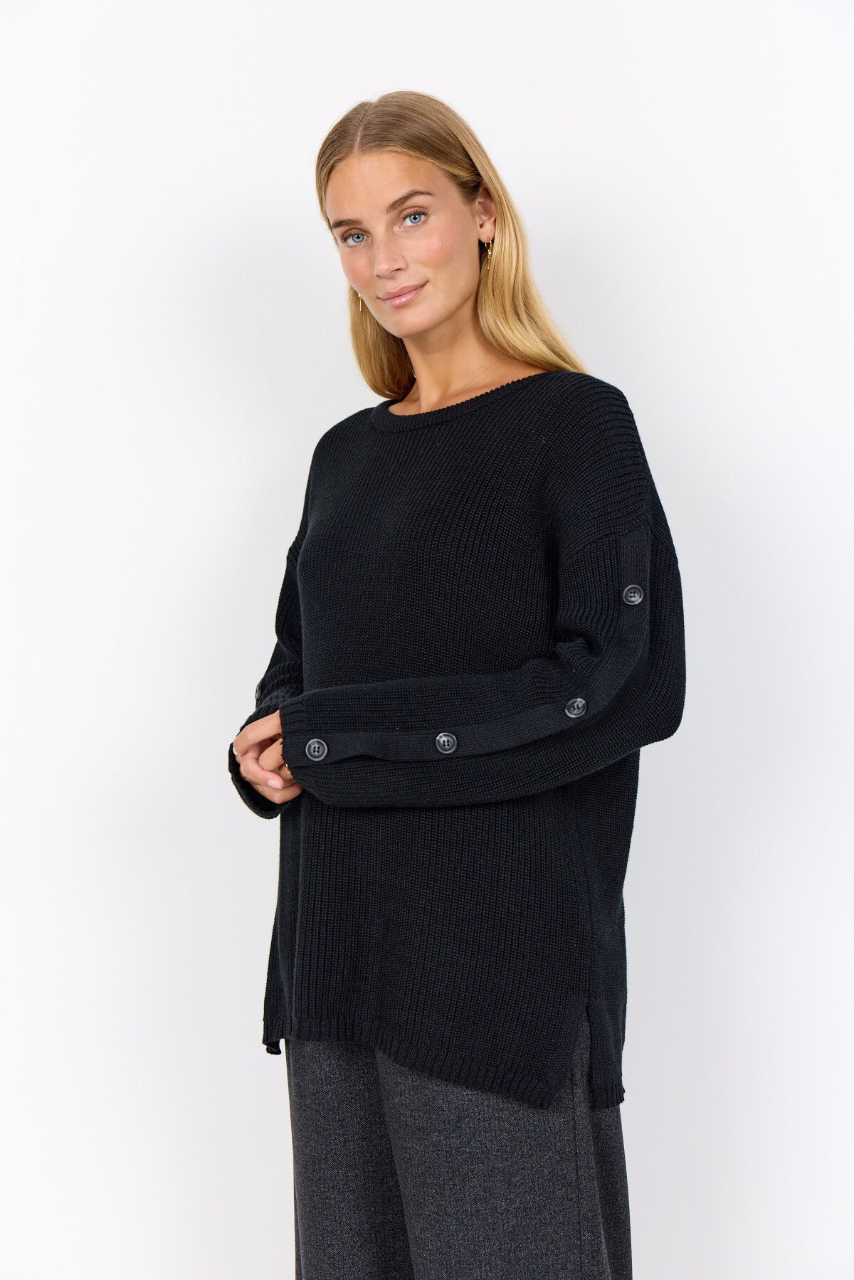 SC-JULIA 12 Pullover Black