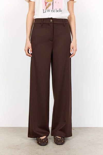 SC-DANIELA 9 Pants Dark brown