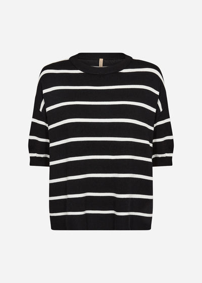 SC-DOLLIE STRIPE 794 Pullover Black