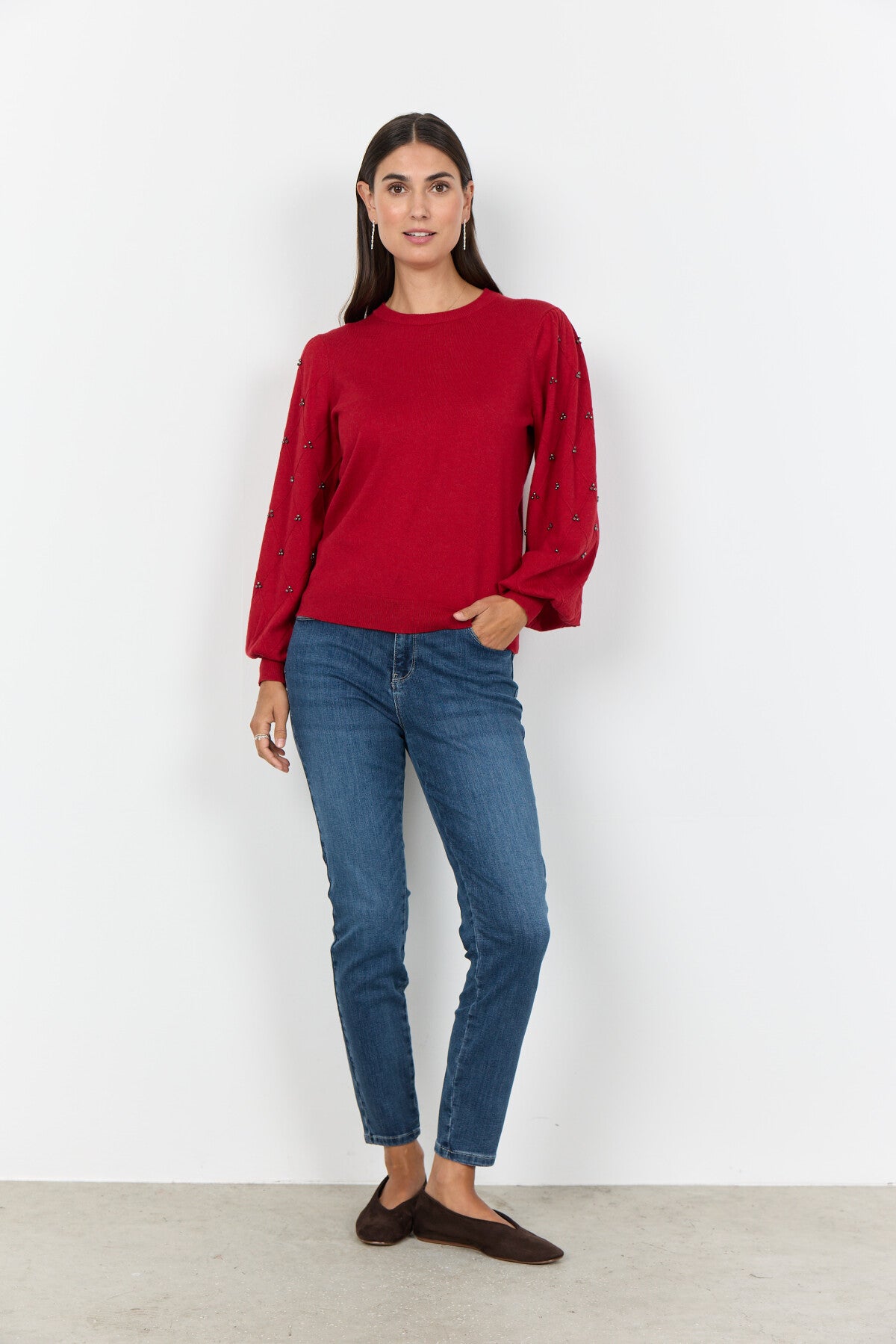 SC-DOLLIE 802 Pullover Red
