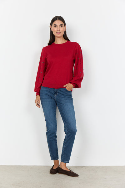 SC-DOLLIE 802 Pullover Red