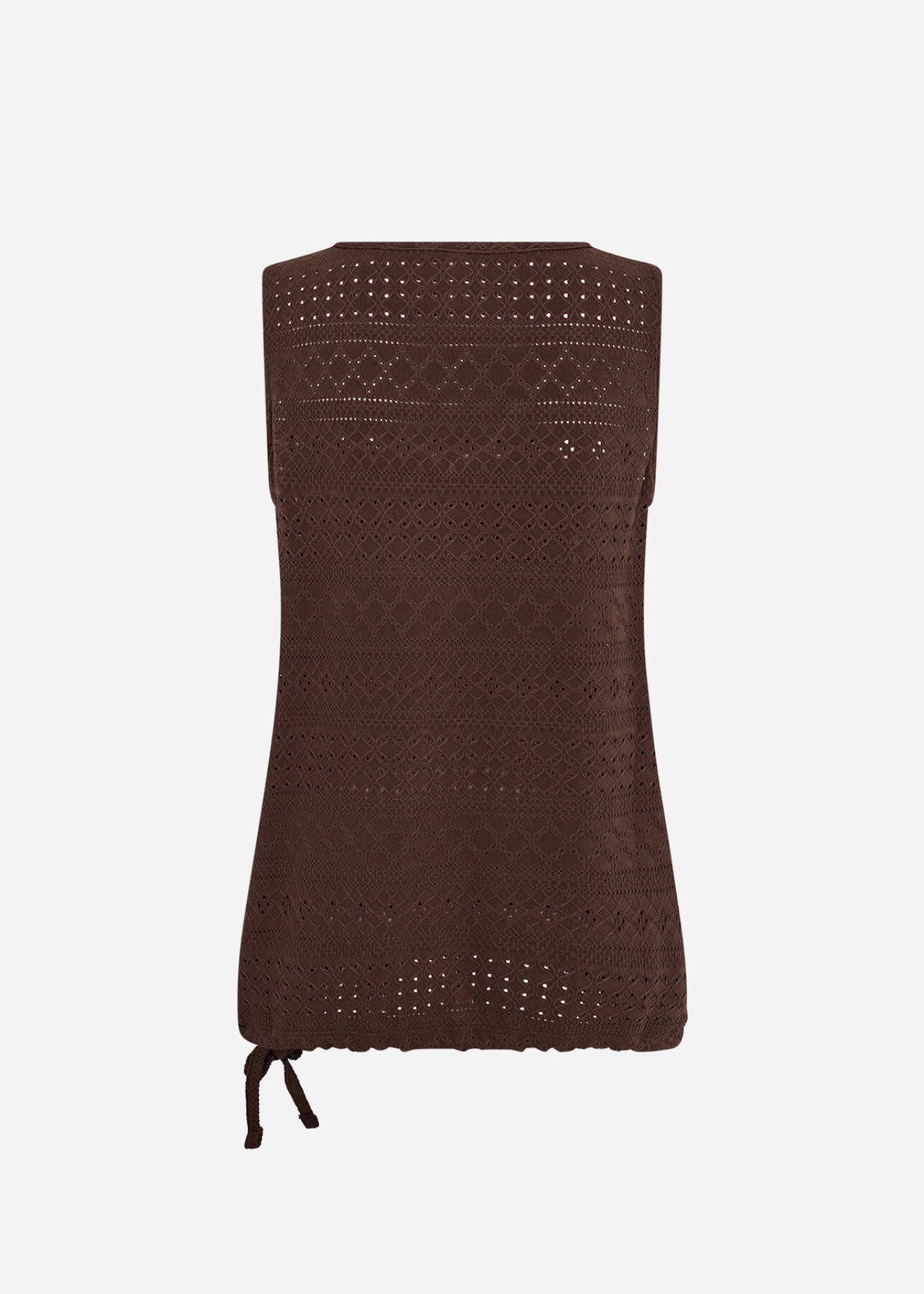 SC-SATINE 1 Top Dark brown