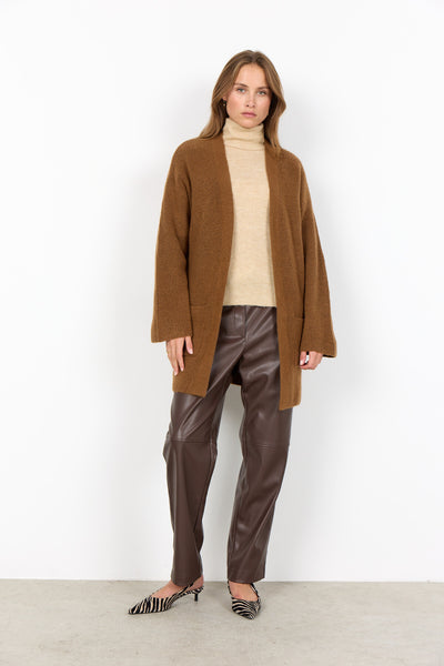 SC-AVALON 3 Cardigan Brown