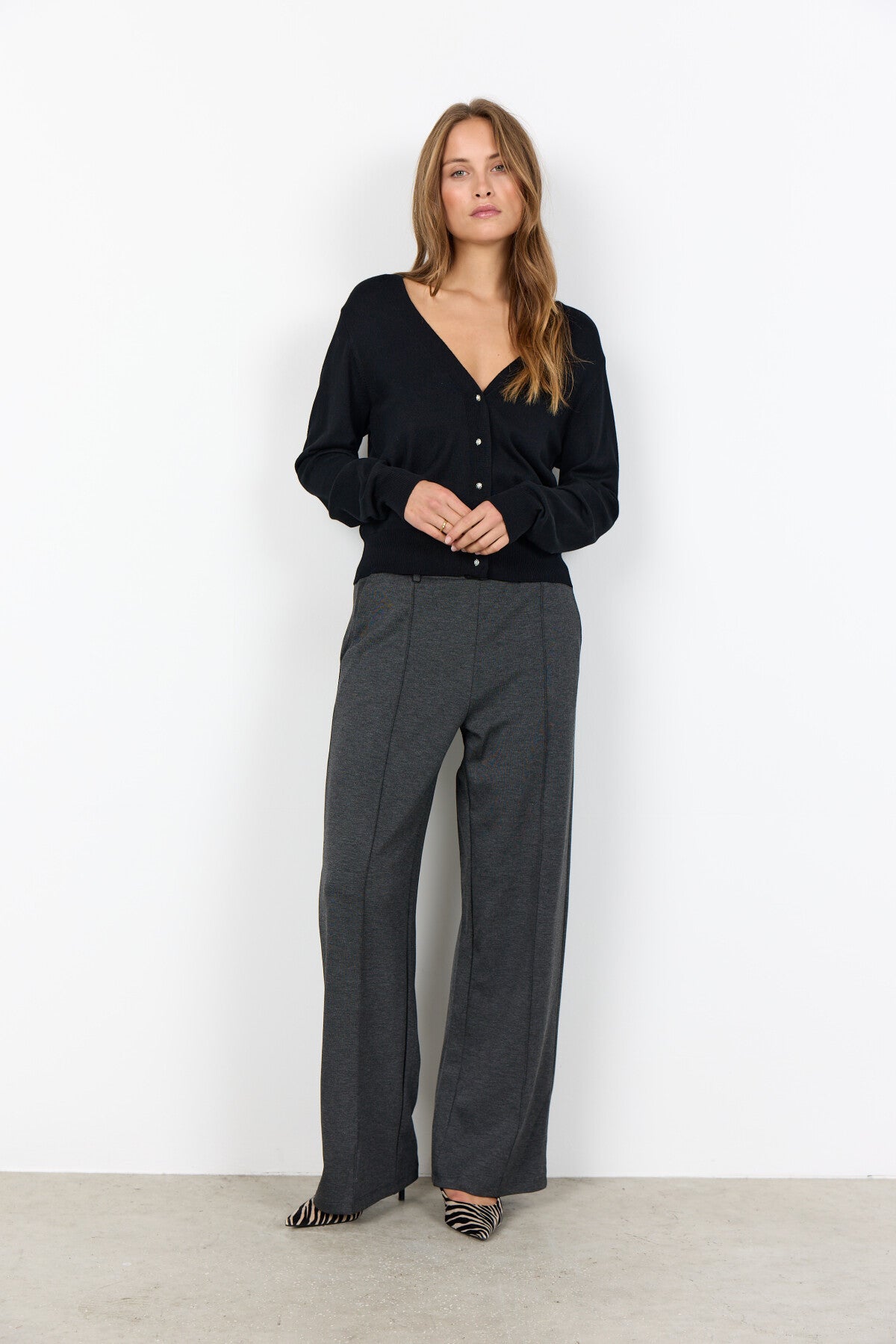 SC-DOLLIE 746 Cardigan Black