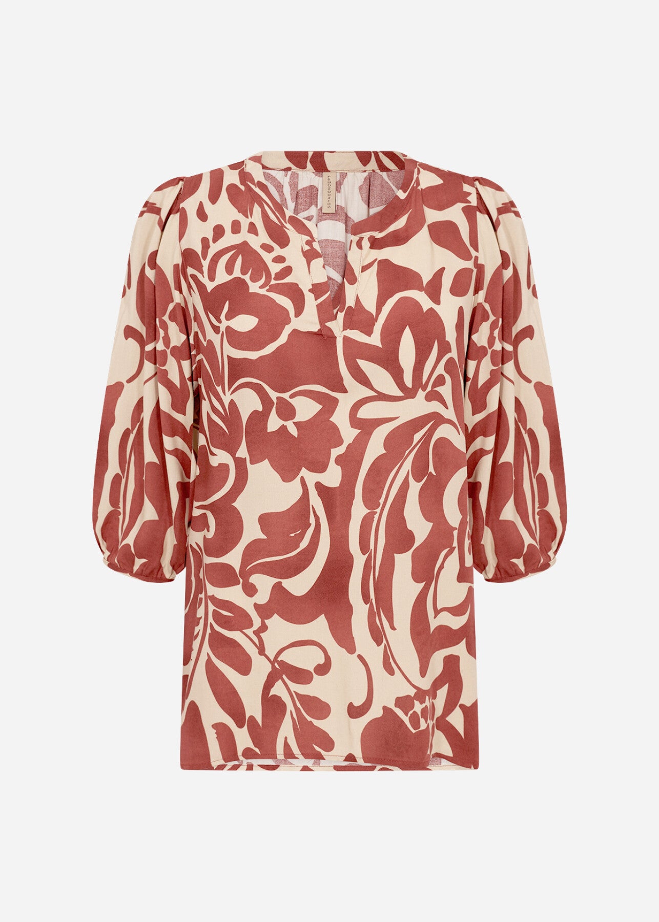 SC-SENTA 1 Blouse Rust red