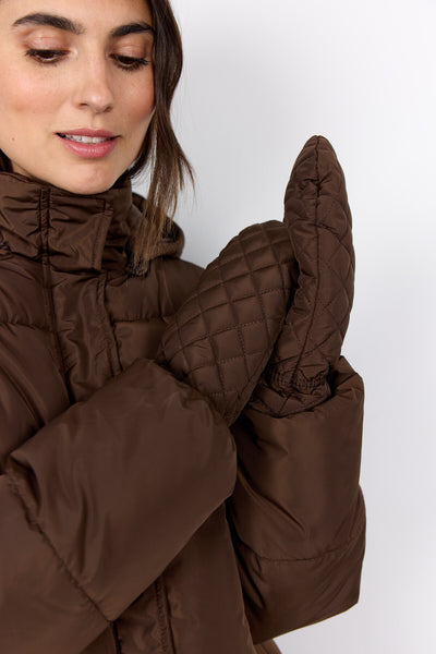 SC-NINA 16 Gloves Dark brown