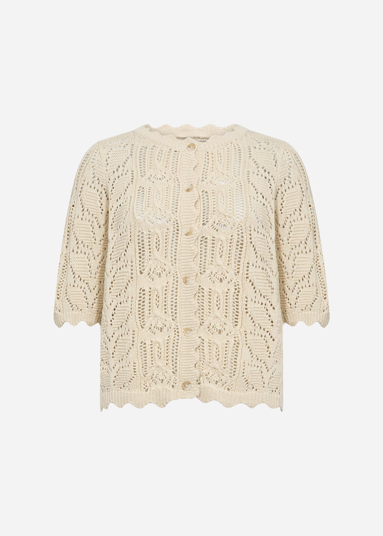 SC-PERRY 9 Cardigan Cream