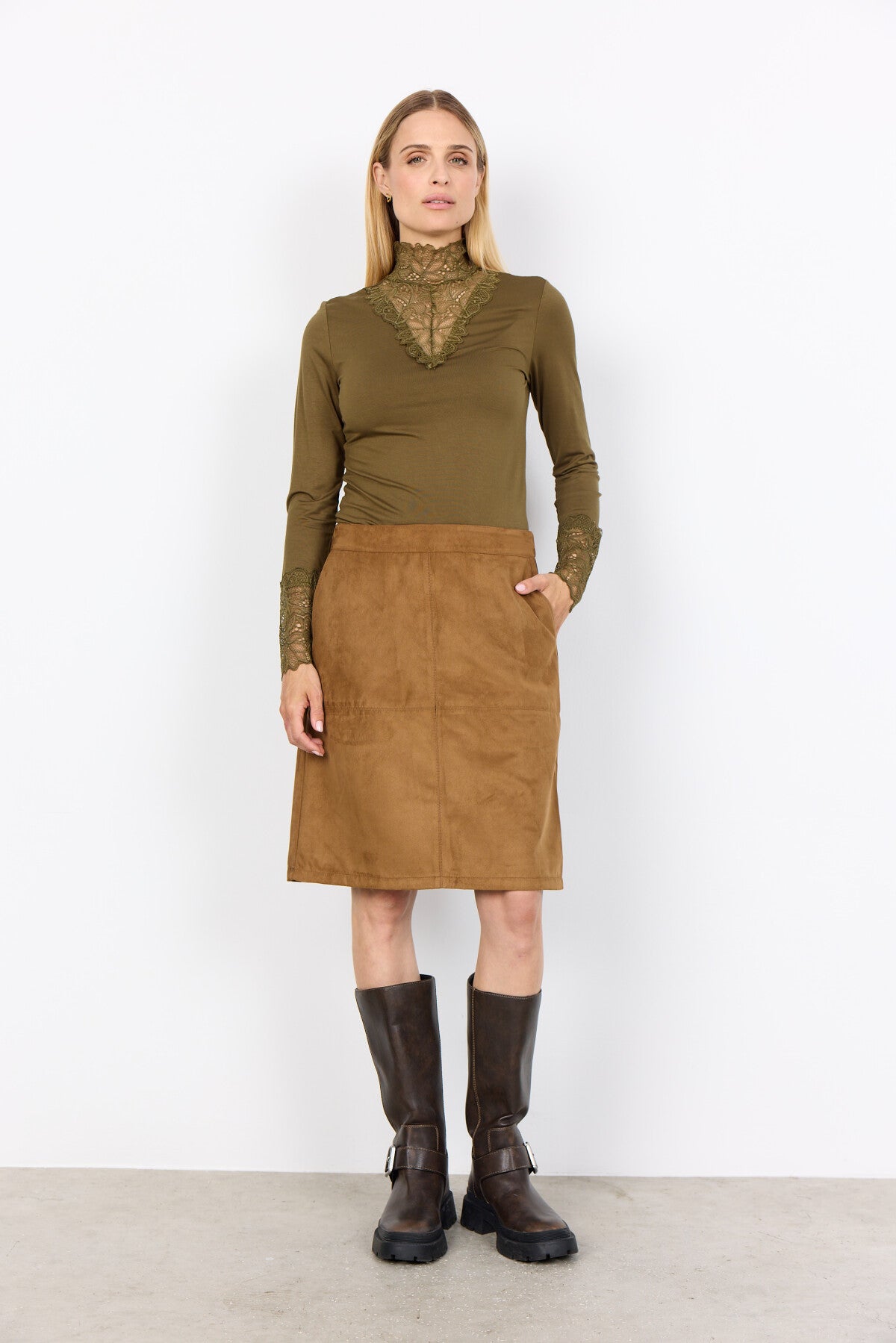 SC-VESNA 3 Skirt Camel