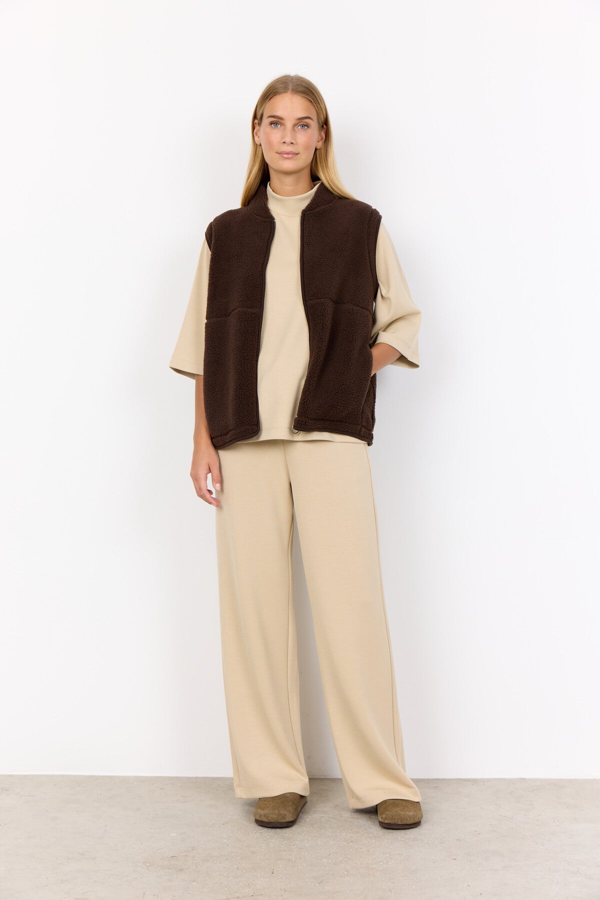 SC-ONYX 3 Waistcoat Dark brown