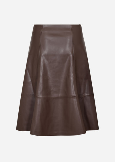 SC-BECKIE 18 Skirt Dark brown