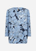 SC-FELICITY AOP 548 Blouse Blue