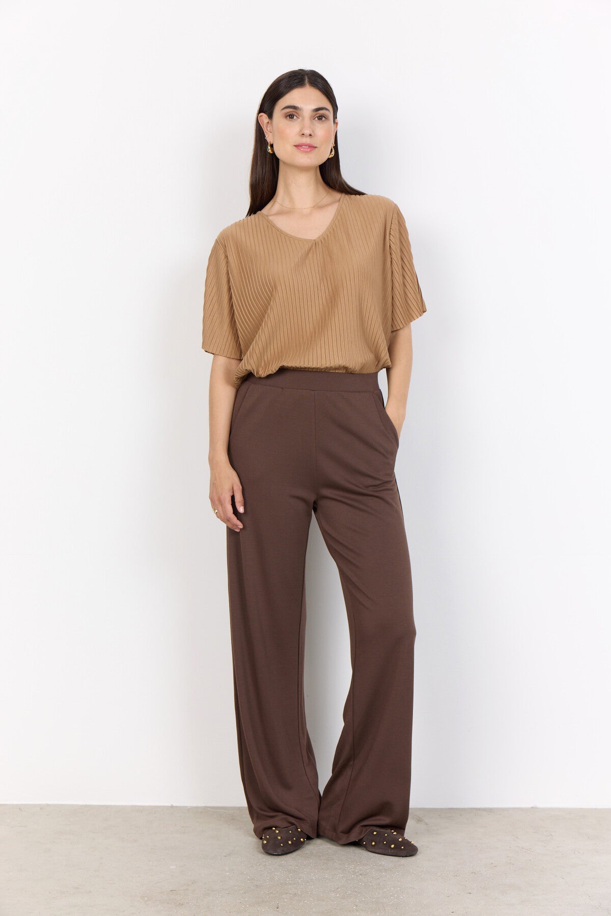 SC-KIRIT 19 Blouse Camel