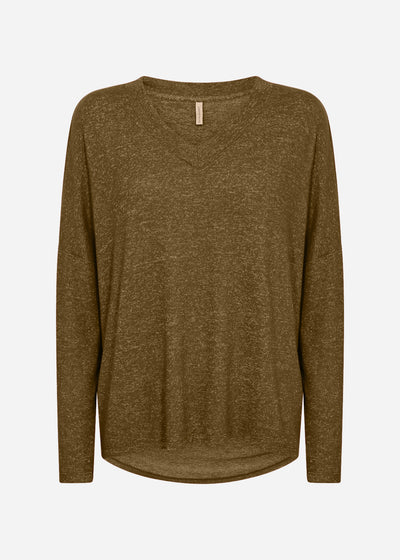 SC-BIARA 90 Blouse Dark green