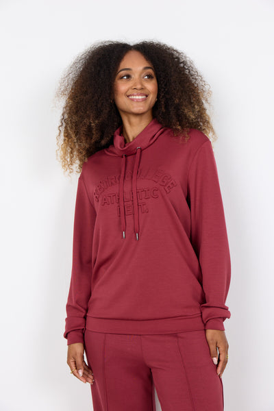 SC-BANU 280 Sweatshirt Ruby red