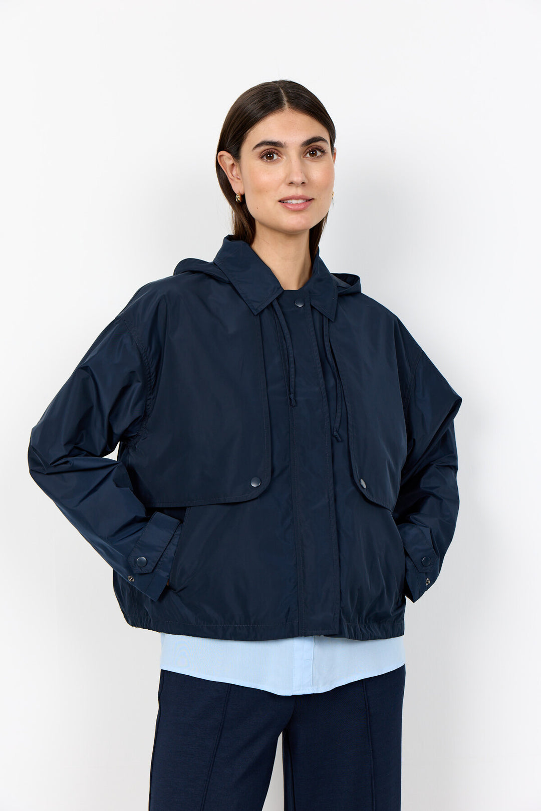 SC-POLENKA 3 Jacket in Navy from soyaconcept | Soyaconcept.com