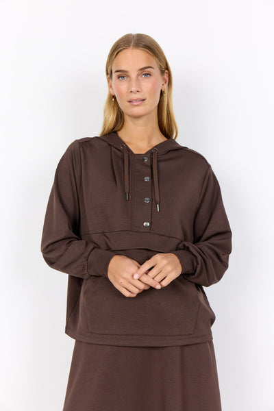 SC-BANU 263 Sweatshirt Dark brown