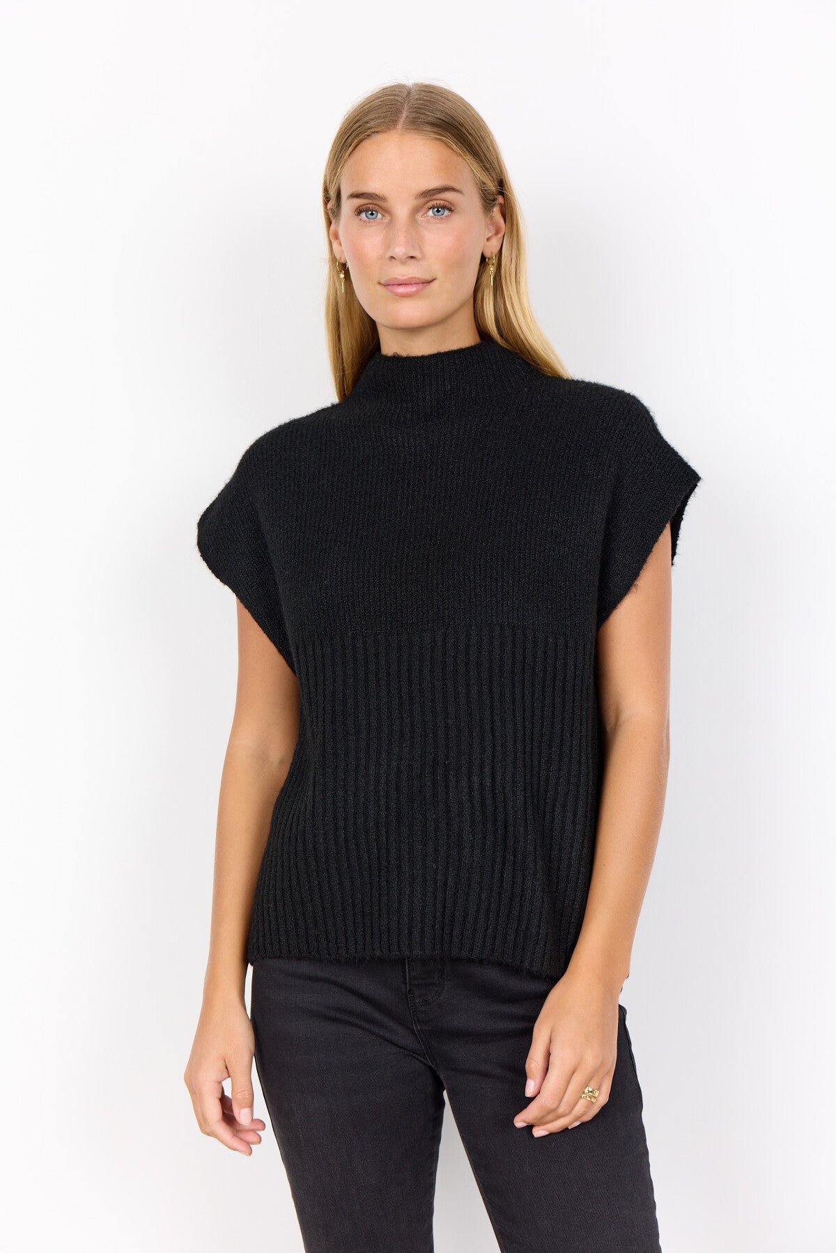 SC-VIRGINIA 1 Waistcoat Black