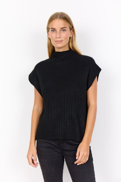 SC-VIRGINIA 1 Waistcoat Black