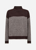 SC-NESSIE YD 75 Pullover Dark plum