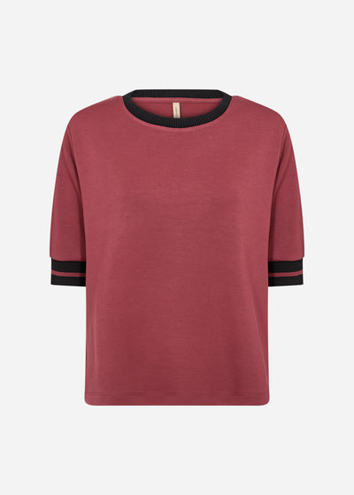 SC-BANU 286 Blouse Ruby red