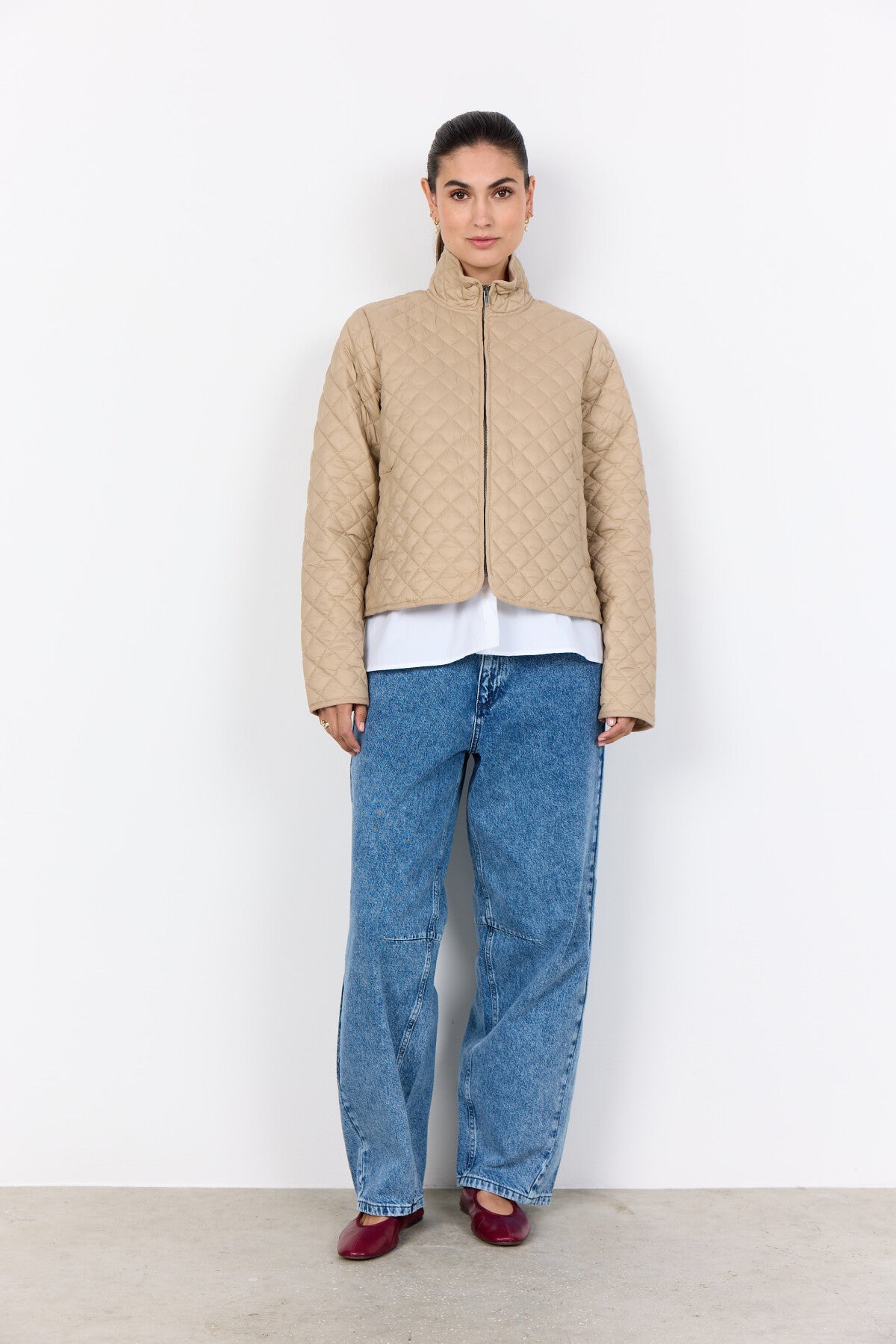 SC-BENETE 2 Jacket Dark sand