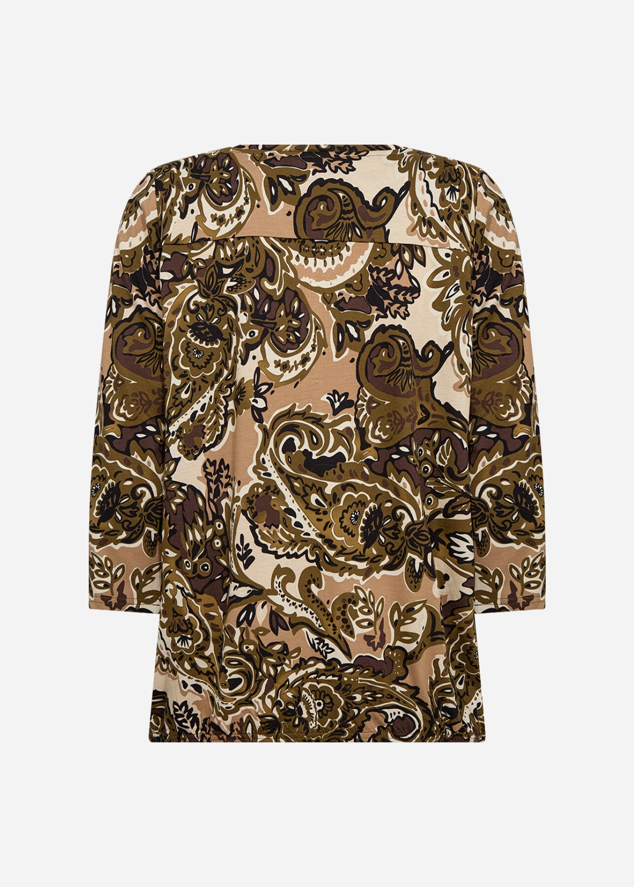 SC-FELICITY AOP 517 Blouse Dark green