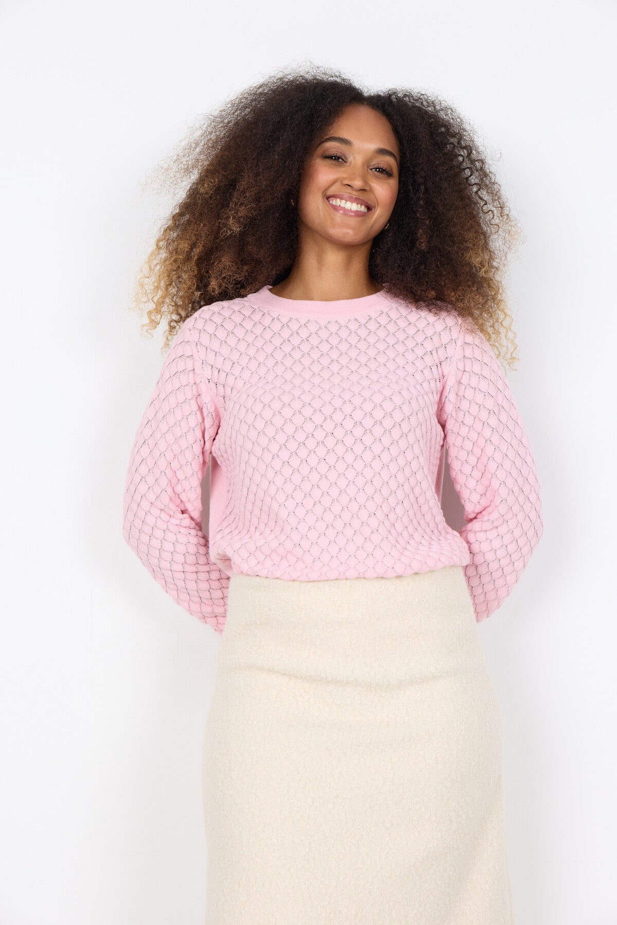 SC-AMELA 1 Pullover Light pink