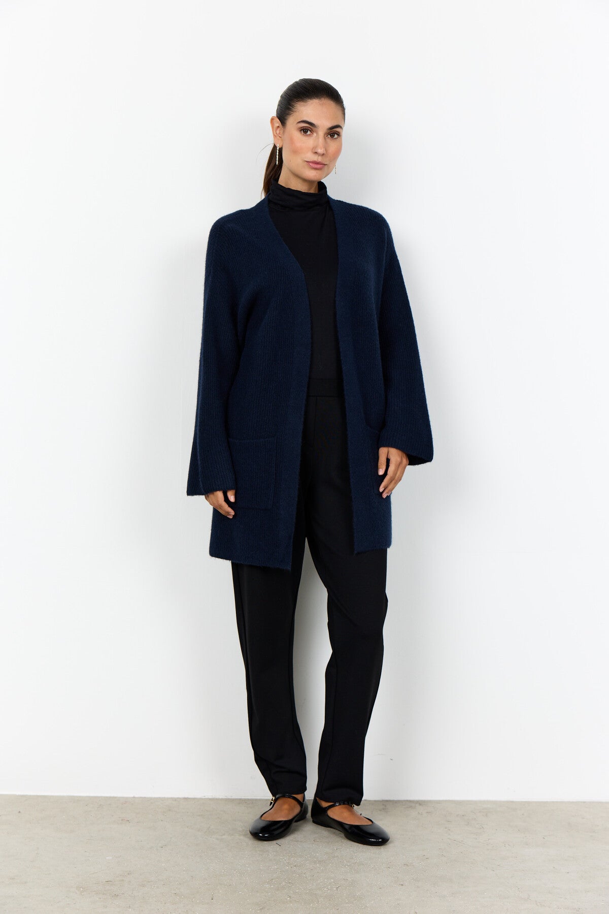 SC-AVALON 3 Cardigan Dark blue