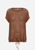 SC-LAURETTE 6 T-shirt Brown