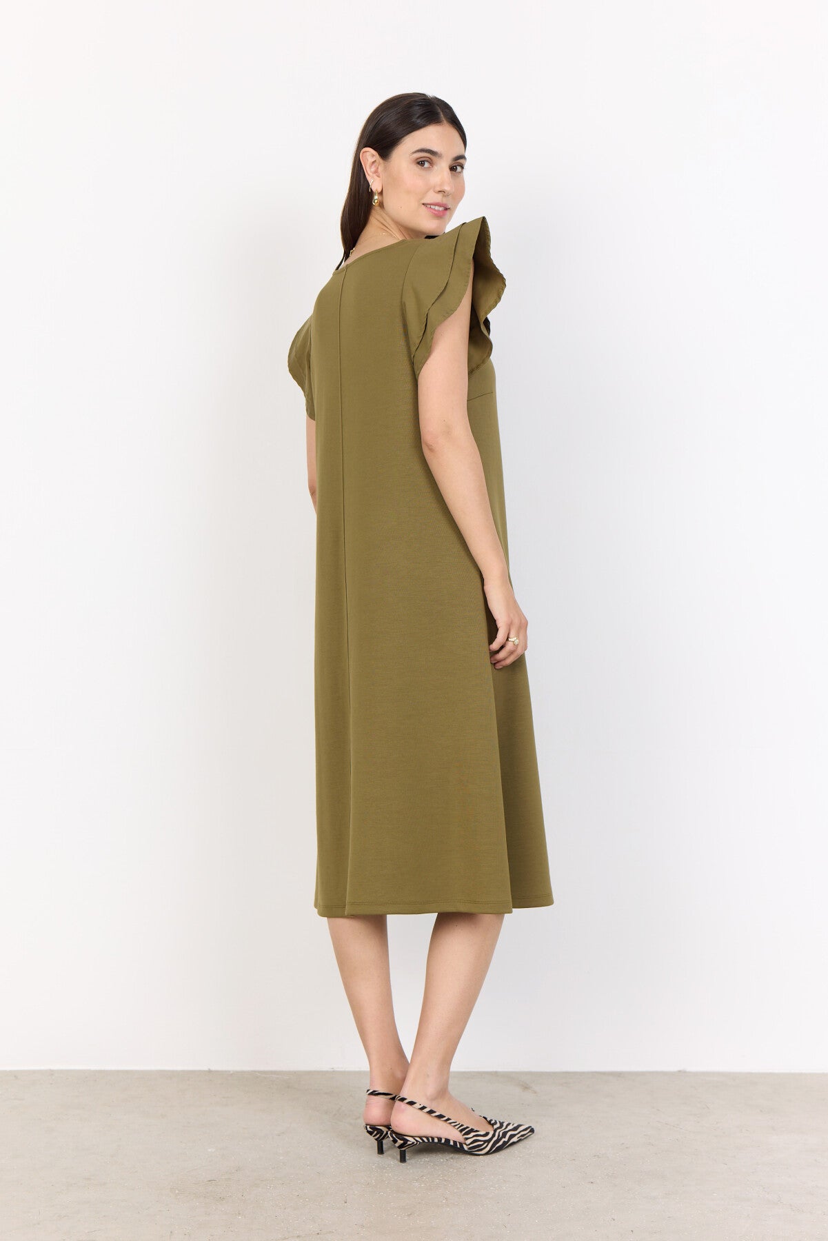 SC-BANU 251 Dress Olive