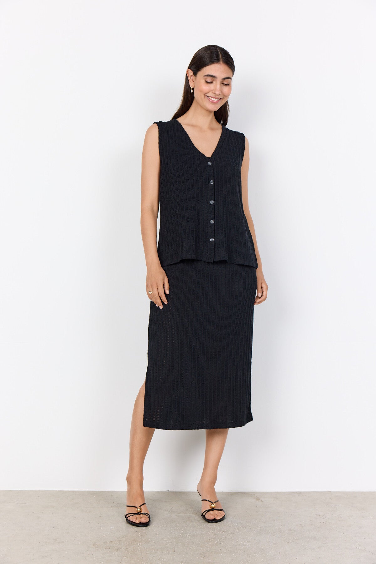 SC-SHONAS 1 Waistcoat Black