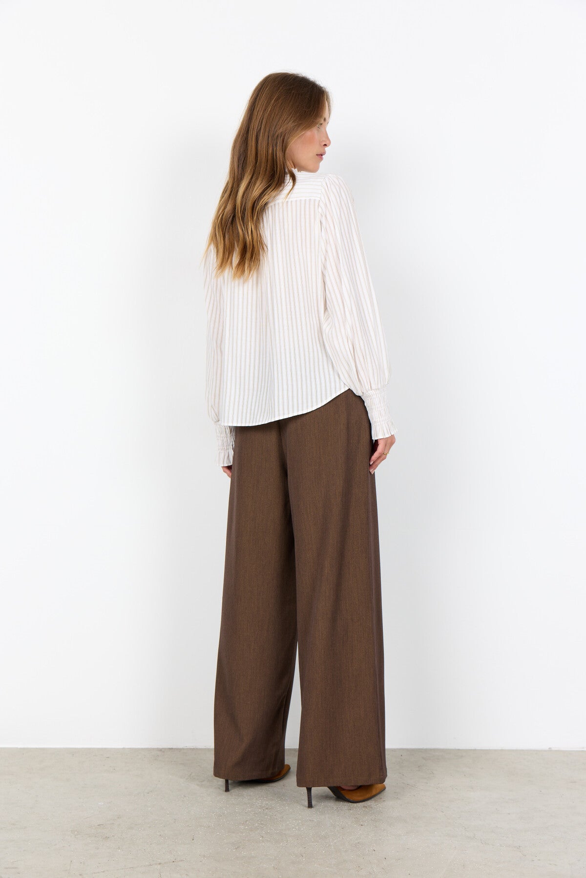 SC-ARIANNE 1 Blouse Brown