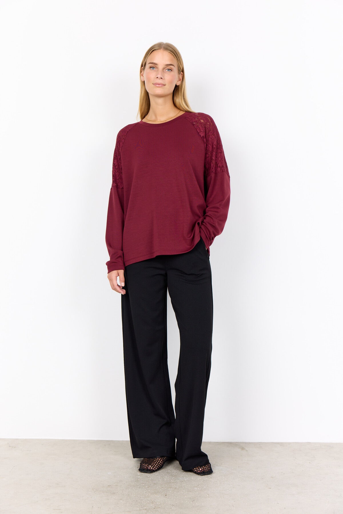 SC-BANU 257 Sweatshirt Bordeaux