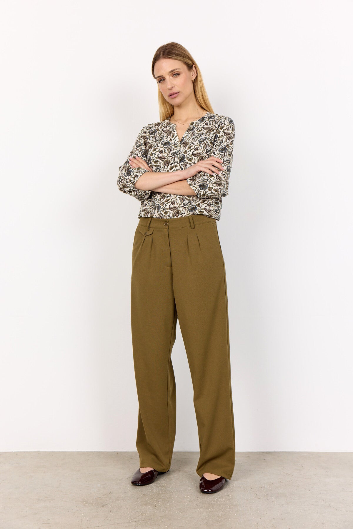 SC-SAMEA 2 Blouse Olive