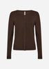 SC-DOLLIE 446 Cardigan Dark brown