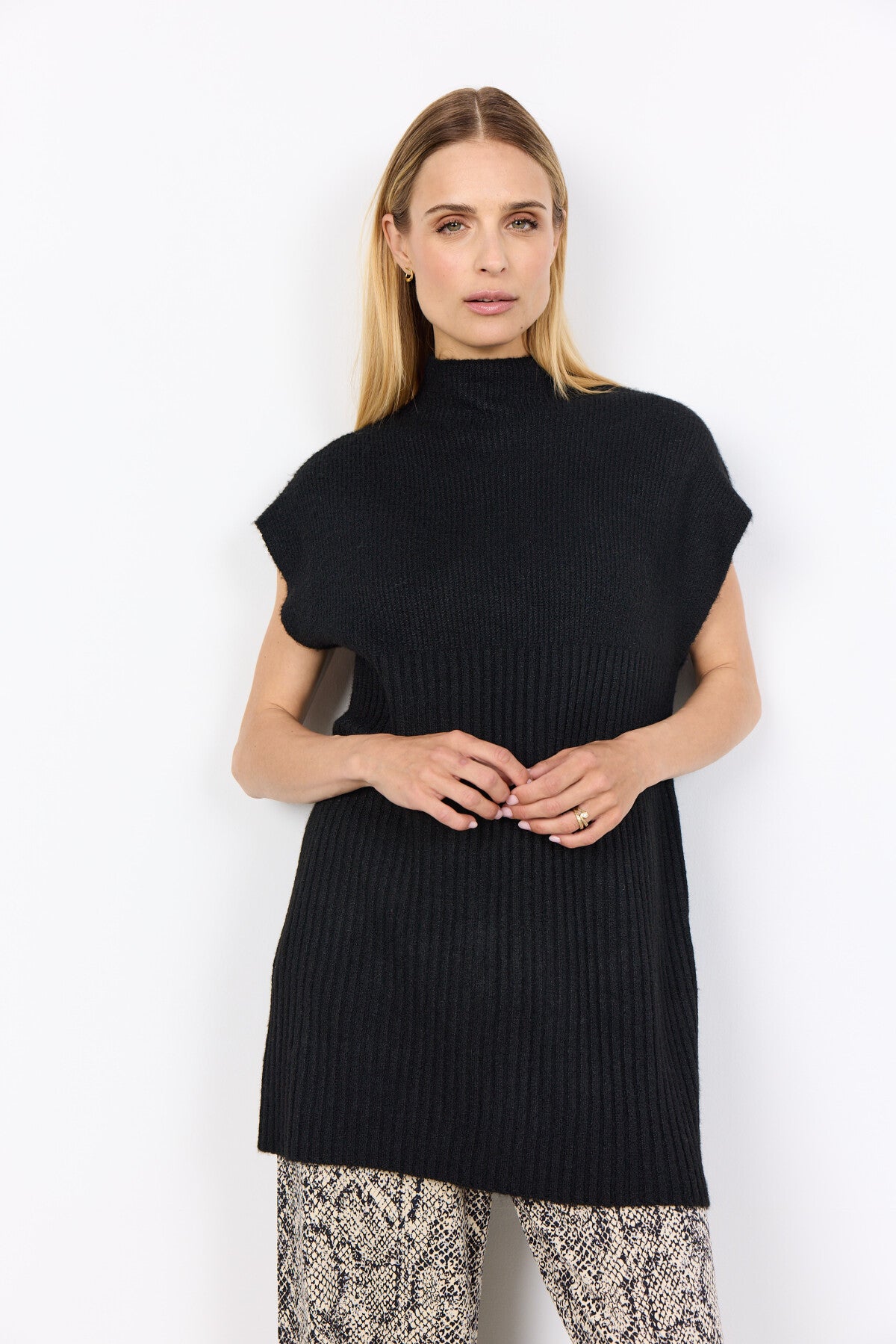 SC-VIRGINIA 2 Waistcoat Black