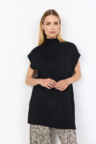 SC-VIRGINIA 2 Waistcoat Black