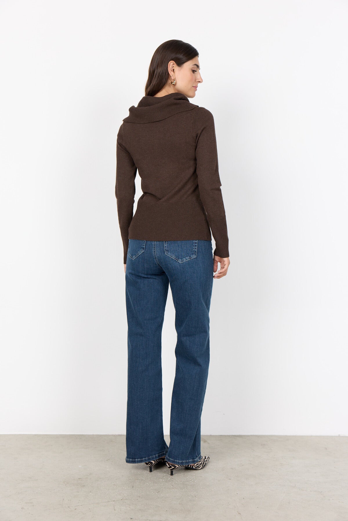 SC-DOLLIE 305 Pullover Dark brown