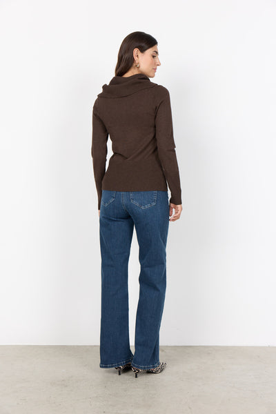 SC-DOLLIE 305 Pullover Dark brown