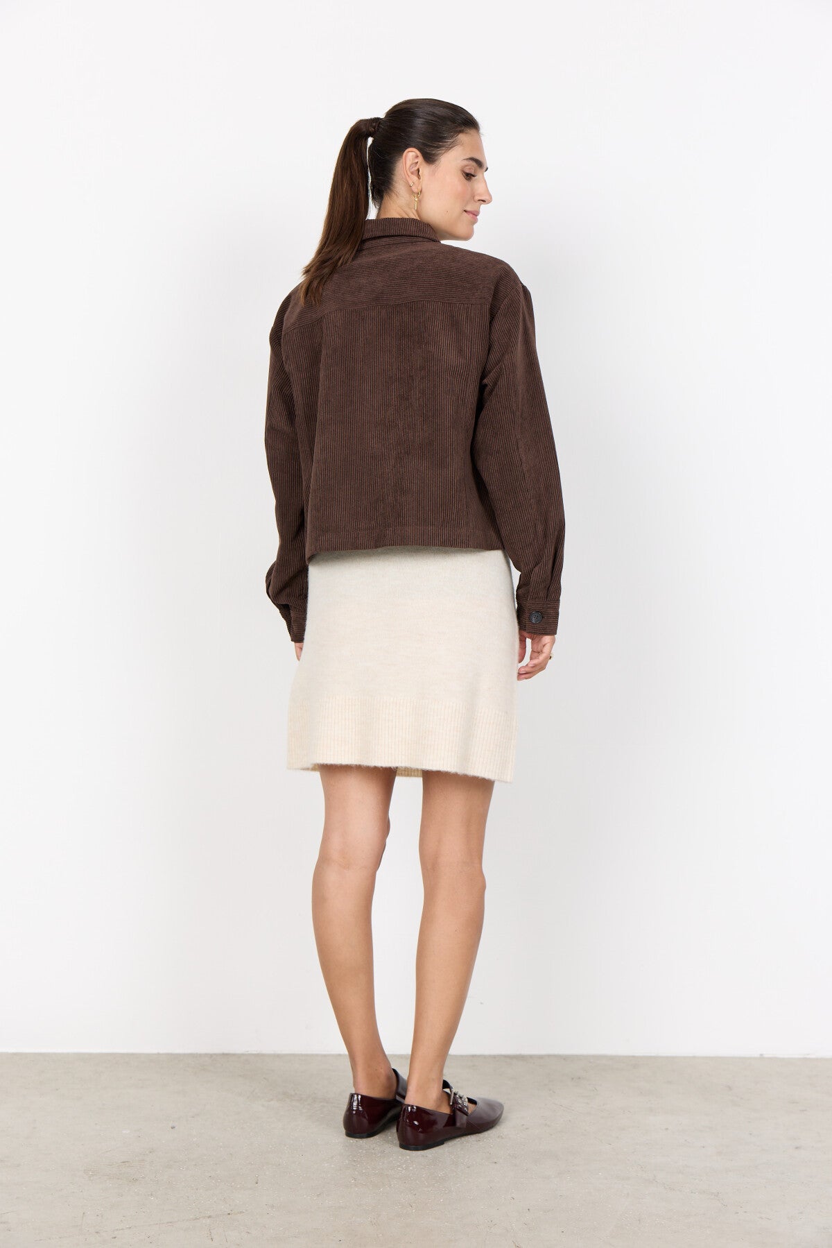 SC-BINDI 18 Jacket Dark brown