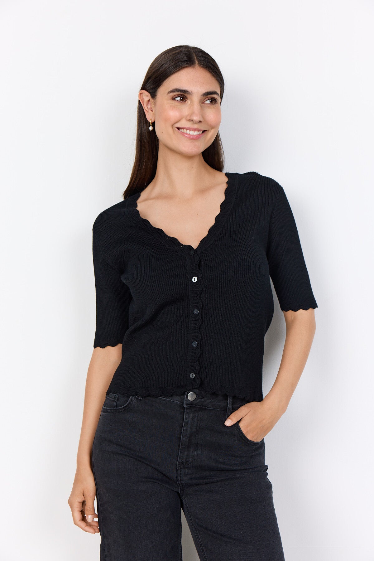 SC-DOLLIE 788 Cardigan Black