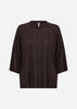SC-VIOLETTA 4 Blouse Dark plum