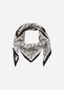 SC-HANSINA AOP 1 Scarf Dark plum