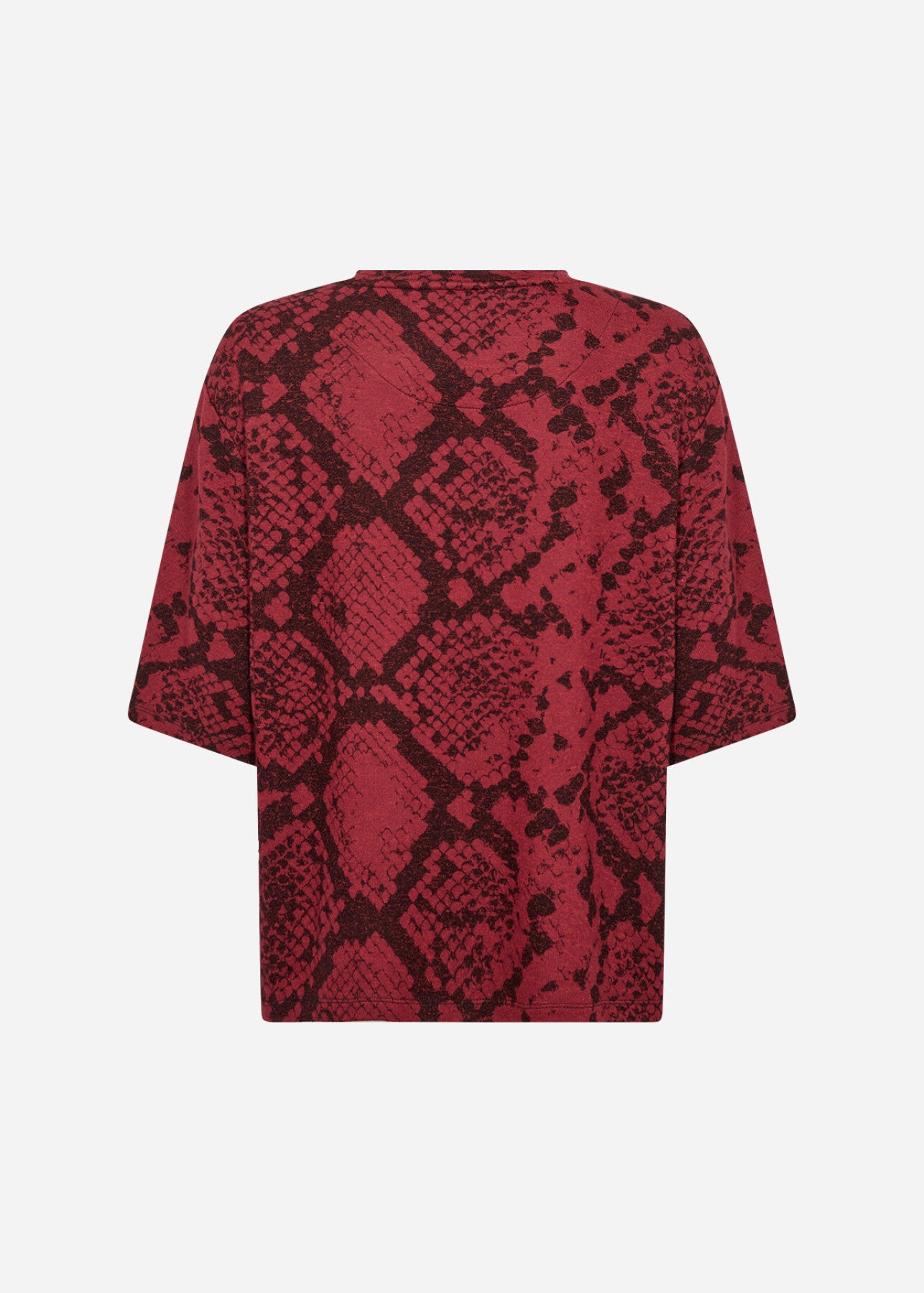 SC-BIARA AOP 144 T-shirt Bordeaux