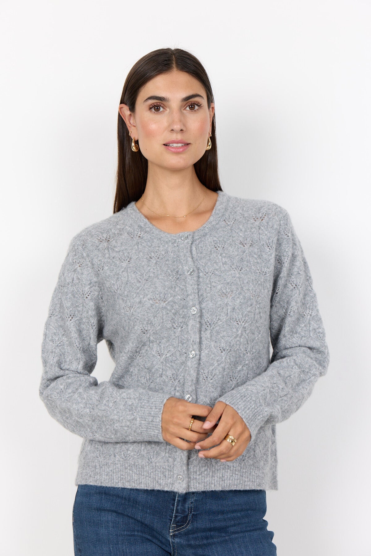 SC-VIKI 2 Cardigan Grey
