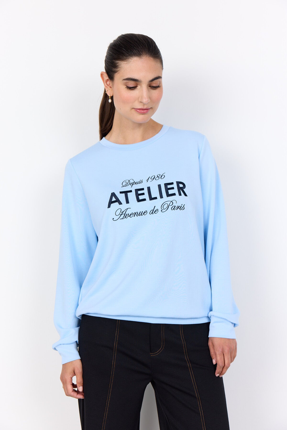 SC-BANU 281 Sweatshirt Light blue